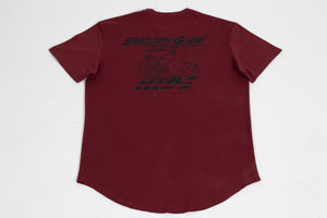 St. Smooth Glide Ride T-Shirt Burgundy