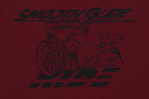 St. Smooth Glide Ride TP T-Shirt Burgundy